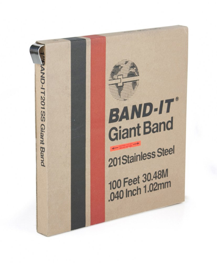 Band-IT 201 Giant Stainless Steel Band - 1"